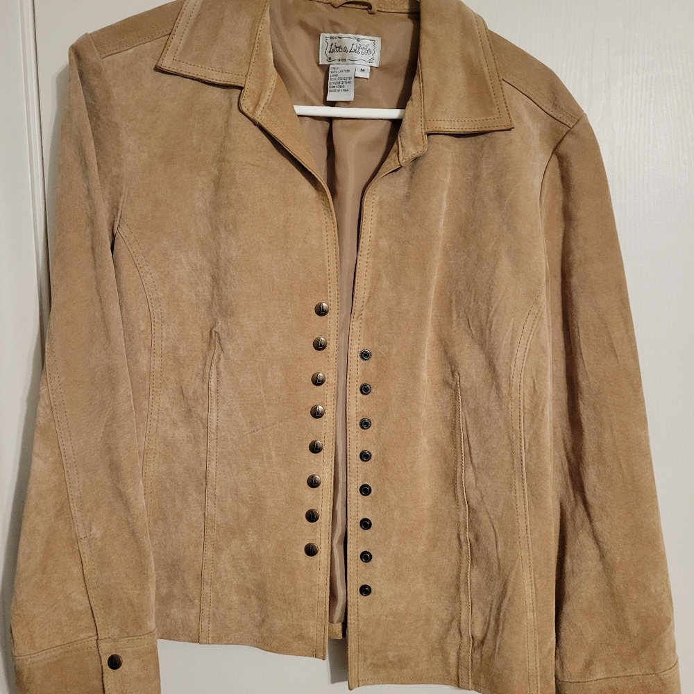 Lightweight leather jacket!